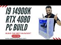 I9 14900k &amp; rtx  4080 pc build for editing gaming rendering | best computer shop in tamilnadu