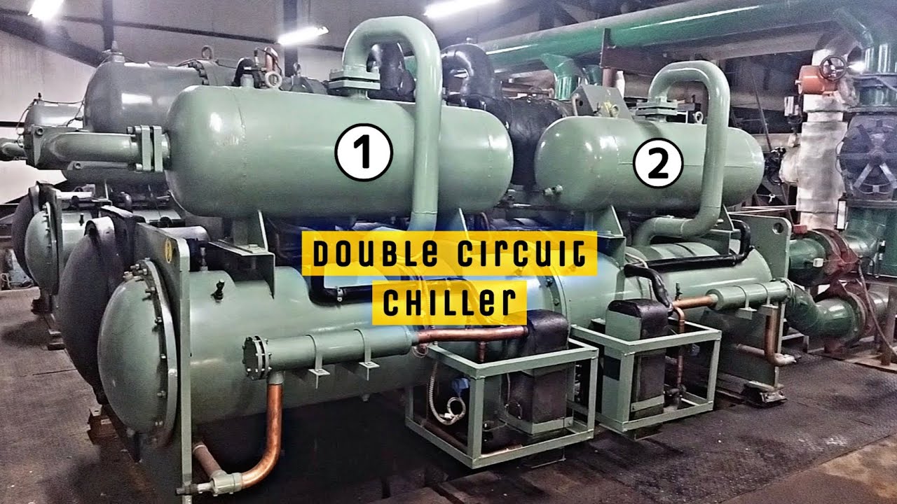 Double circuit water cooled chiller details!!!!!!