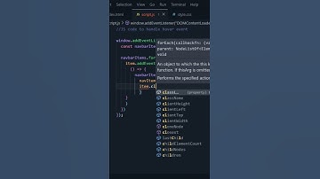 Create Animated Navbar || HTML, CSS & JS || #shorts #animation #reels #short #shortsfeed #shortvideo