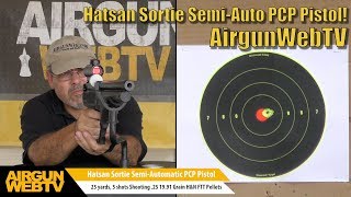 Hatsan Sortie .25 Semi-Auto Pcp Pistol, Great Hunting Pcp Pistol - Product Spotlight By Airgunwebtv