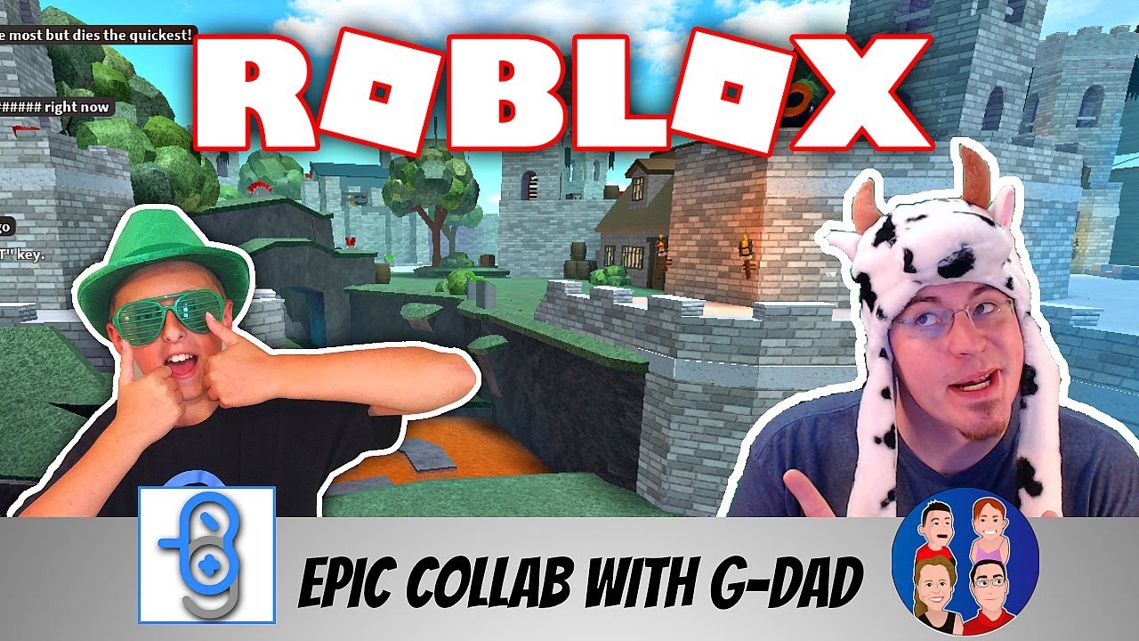 EPIC Collab with G-Rated Family Gaming | G-DAD | Playing Roblox Come Join Us!