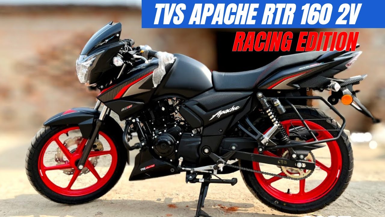 2025 New TVS Apache RTR 160 2V Racing Edition Detailed Review - YouTube
