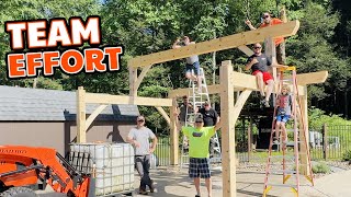 Teamwork in Action - Friends Unite for an Epic DIY Building Project by Back 40 Firewood 5,319 views 3 days ago 10 minutes, 8 seconds