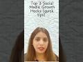 Top 3 Social Media Growth Tips for 2025