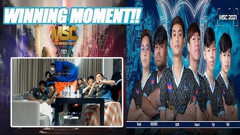 MSC 2021 UPSET!! IMPUNITY KH WINNING MOMENT!! | IMPUNITY KH VS EVOS SG | MSC 2021 PLAYOFFS