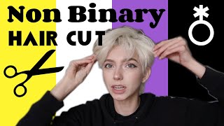 Non-Binary Hair Cut