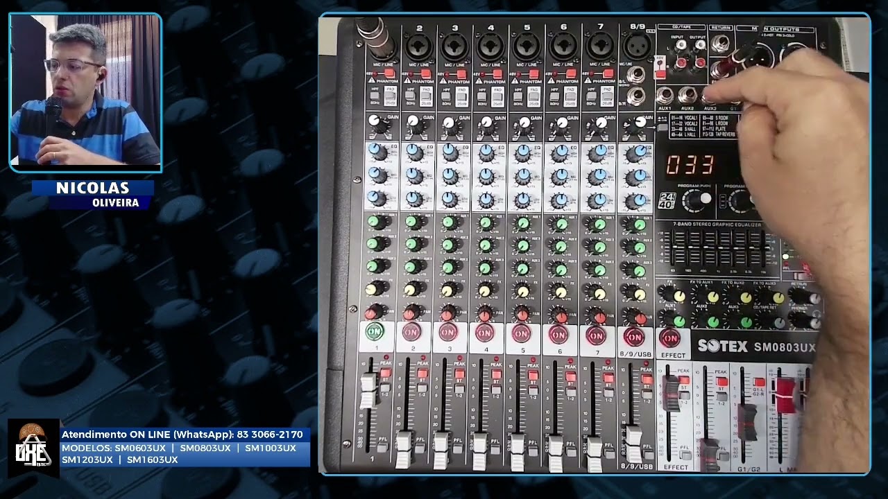 PARTE 03 - SOTEX - Linha SM - Recursos de Master e Saídas