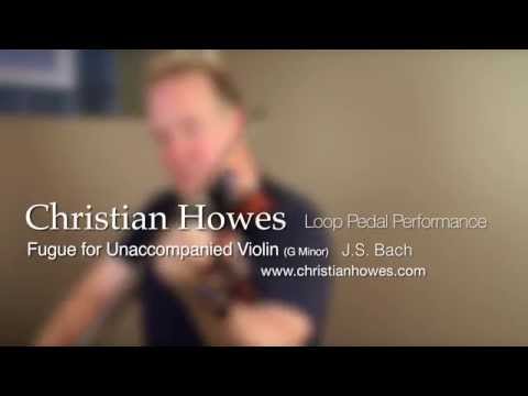 Improvisation: Bach Fugue for Unaccompanied Violin (G minor)