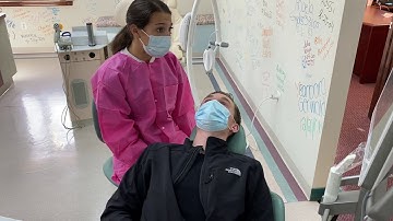 Invisalign Treatment process. Invisalign iTero scan.