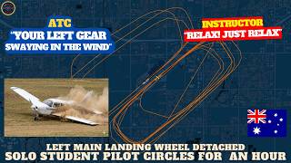 (INTENSE) Flight Instructor & ATC team up to rescue distressed solo student pilot! #atc