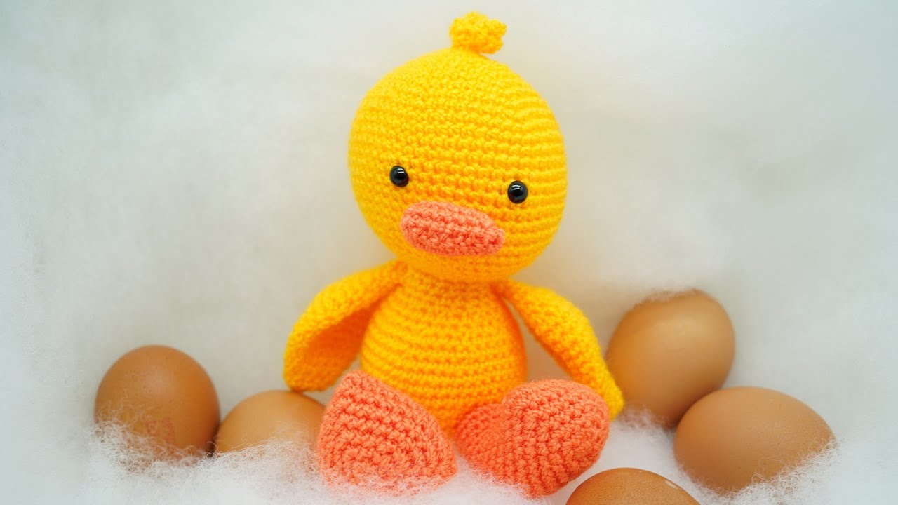 Tuto Amigurumi poussin au crochet