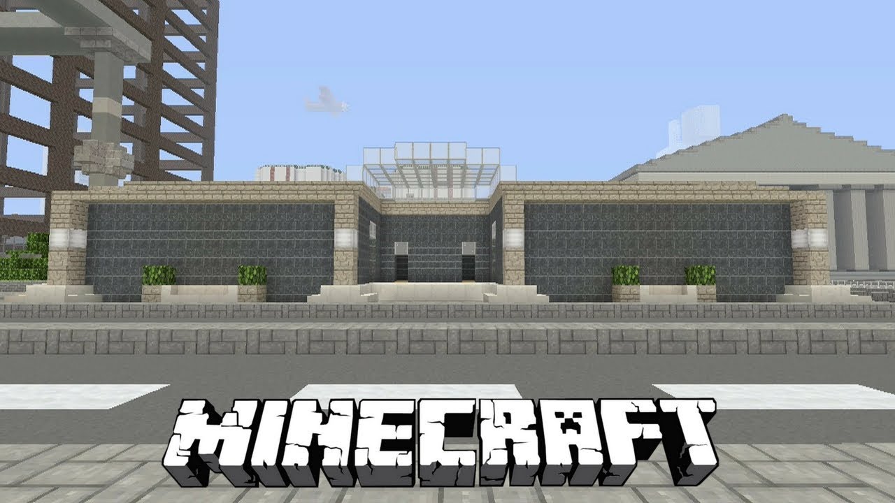 Minecraft Xbox - Public Toilets and street path - YouTube