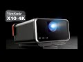 ViewSonic X10-4K 4K UHD Short Throw Portable Smart LED Projector