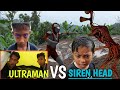 KEMPING DIGUNUNG MAIN LAYANGAN, BOCIL DISERANG SIREN HEAD UNTUNG ADA ULTRAMAN! | Mikael TubeHD