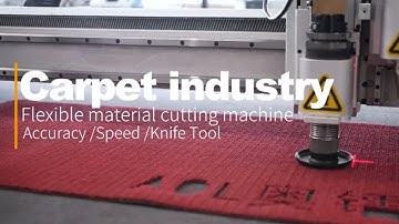 CNC cutting machine for carpet mat printing mat floor mat High precision cutter