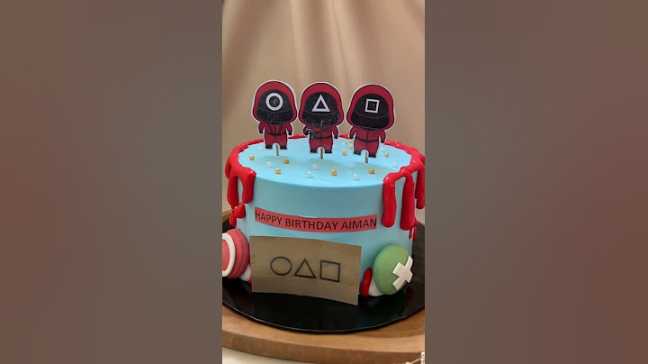 SQUID GAME CAKE Decoration🔥🔥🔥#koreancake #squidgame #squidgamecake #cakedecorating
