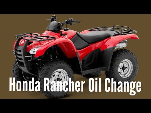 2013-honda-rancher-oil-change