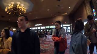 Walk through Excalibur Casino to Parking Lot, Las Vegas, Nevada, 22 April, 2022, GX020025
