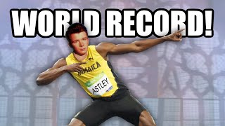 Rick Astley is the worlds fastest runner