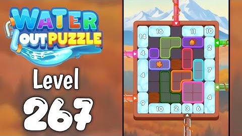 Water Out Puzzle Level 267 Walkthrough
