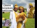 GRWM: BEST NIGERIAN TRADITIONAL WEDDING IN LONDON || ENGAGEMENT PICTURES || Gele, Makeup &amp; Outfits