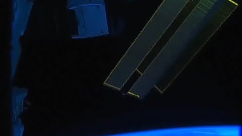 [Timelapse] Dragon SpX-10 Robotics Part 1 (STP-H5 Installation)