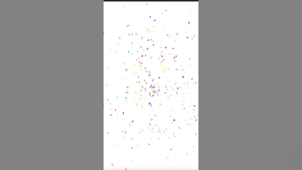 Spice Up Your React App! react-canvas-confetti #Shorts - YouTube