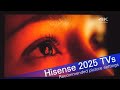 Hisense 2025 TVs recommended picture settings