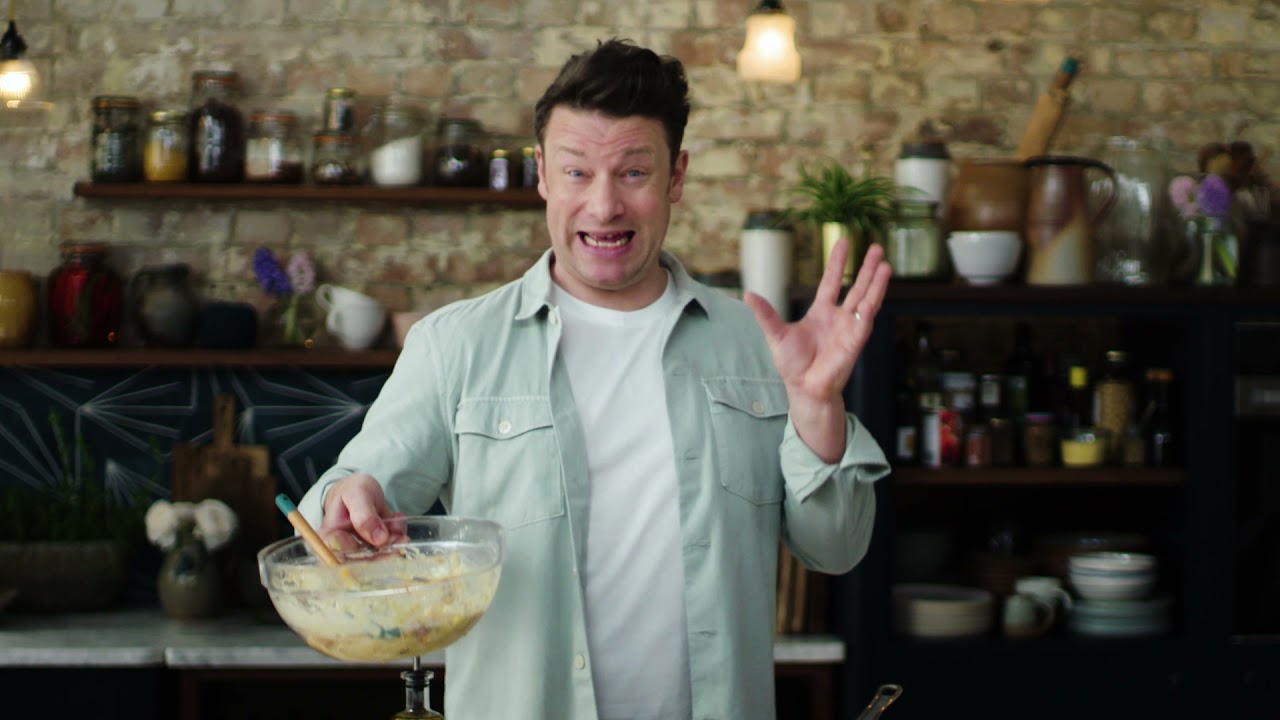 Sweet Potato & Sweetcorn Pancakes Tesco with Jamie Oliver YouTube