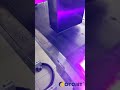 How to Print 140MM Logo On Galvanized Steel Sheet By CYCJET C742UV Online Inkjet Coding Machine.