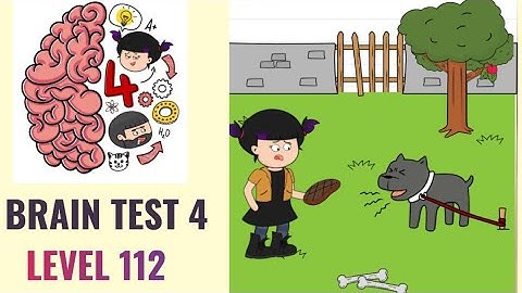 🧠 Brain Test 4 Level 112 | I must feed that scary dog | Walkthrough