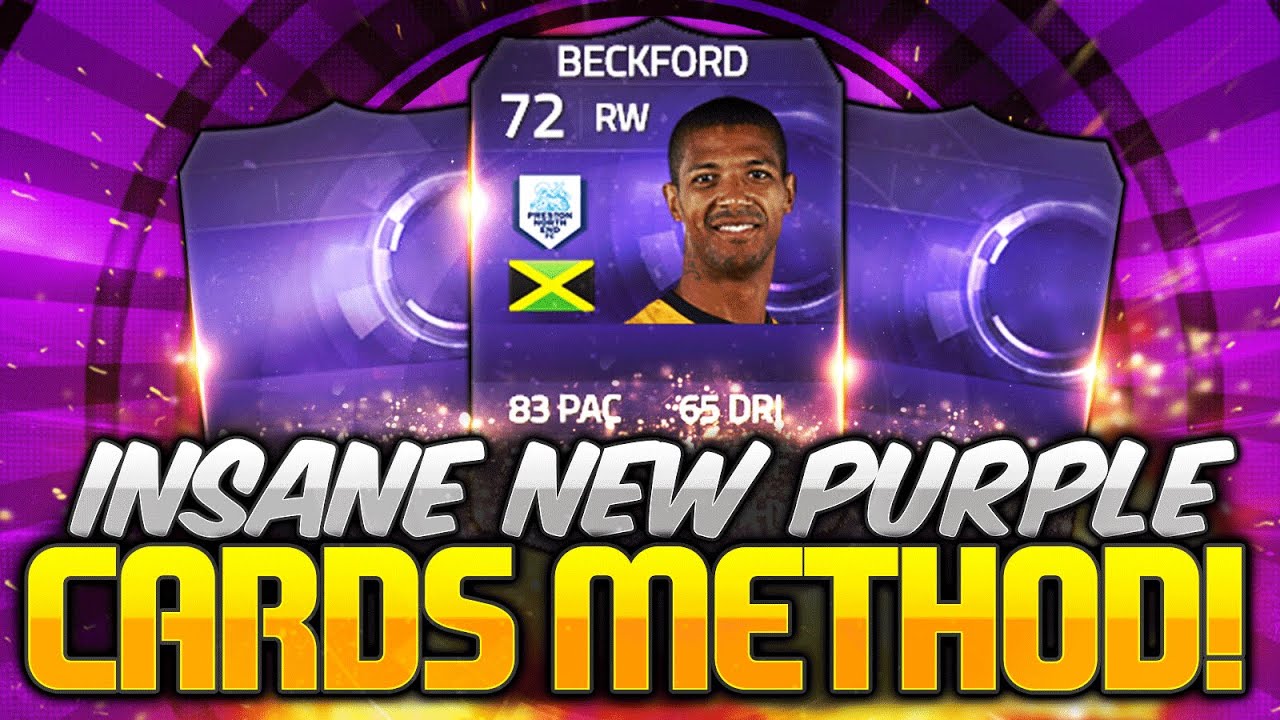 FIFA 15 : INSANE! New Purple Card Trading Method! MAKE GUARANTEED PROFIT!!
