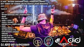 DJ ADID -'BUTIRAN SANDIWARA CINTA X PENANTIAN BABY GO & MANGU NEW 'FUNKOT (RAMA) 2025