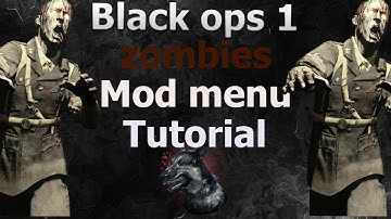 Working 2017 Black ops 1 zombies mod menu Tutorial!