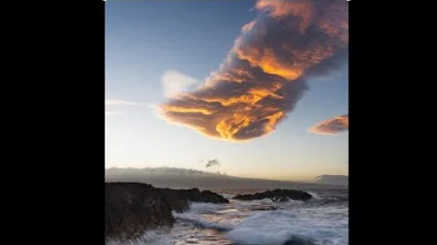 Atmospheric cloud tails from (BIBLICAL Wormwood sy...