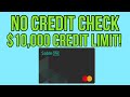 No Credit Check $10,000 Primary Tradeline! New Fintech Credit Builder! Sable One Master Card!