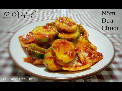 Video: Dưa Chuột Trộn Thịt Kiểu Hàn Quốc