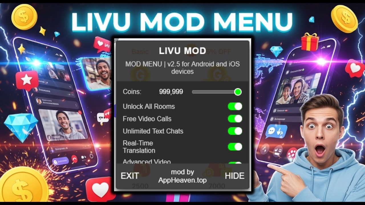 LivU Unlimited Coins Hack for iOS and Android