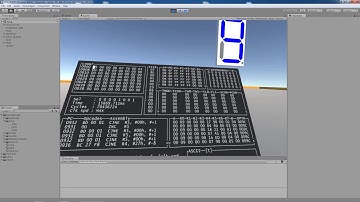 uemu51 demo - 7 segment display counter
