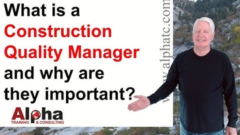 What is an ASQ Certified Construction Quality Manager and why are they important?