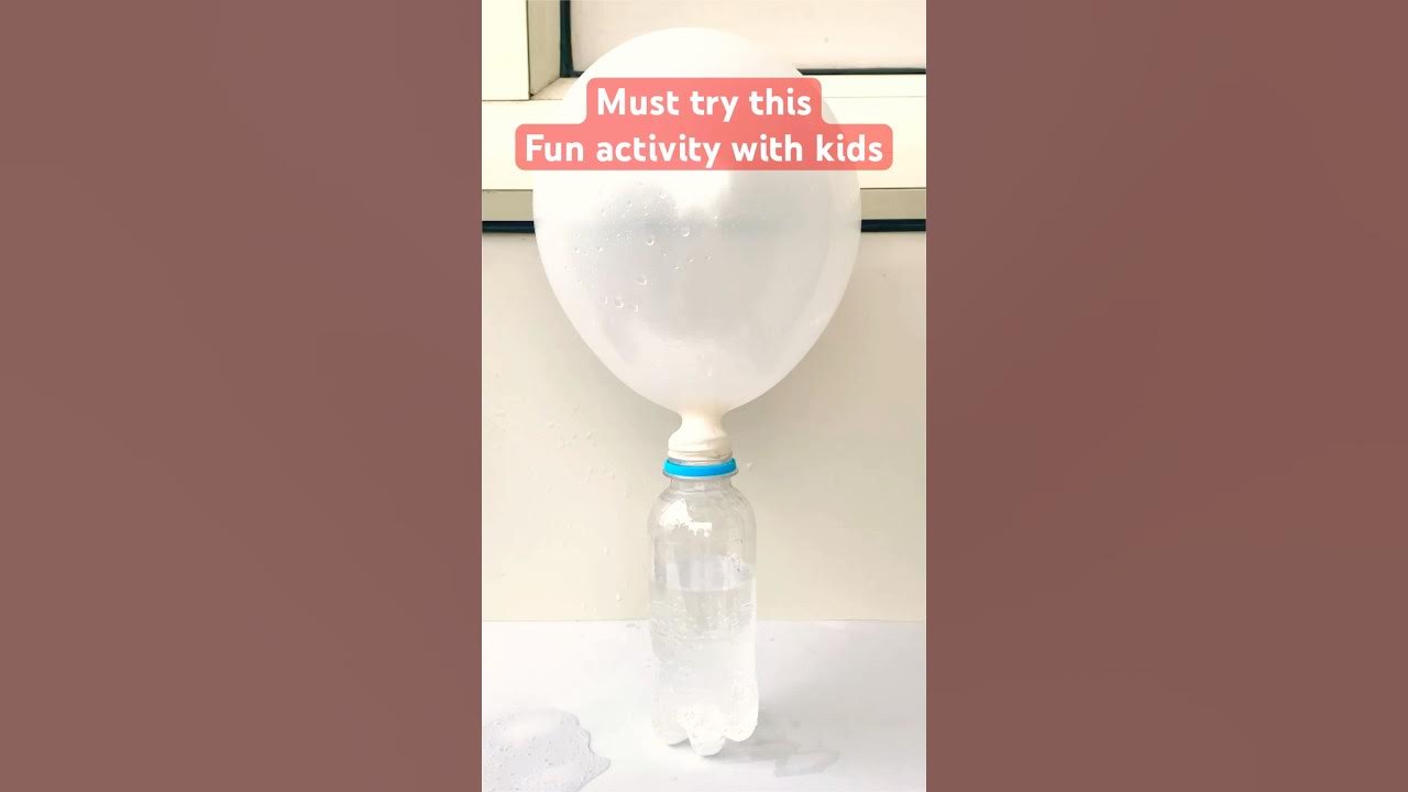 Balloon fun activity to do with kids #science #experiment #youtubeshorts #craftchutney2 Balloon fun activity to do with kids #science #experiment #youtubeshorts #craftchutney2