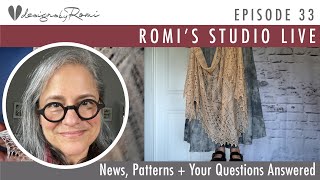Romis Studio, Episode 33: Sand Garden continued, + more patterns