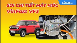 Soi chi tiết máy móc VinFast VF3, không gian rộng ghế 4 người lớn thoải mái - LÊN XE TV