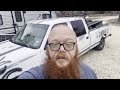 1997 Chevy C3500 4L80 trans slips. Work project truck. Fixed video and reuploaded.