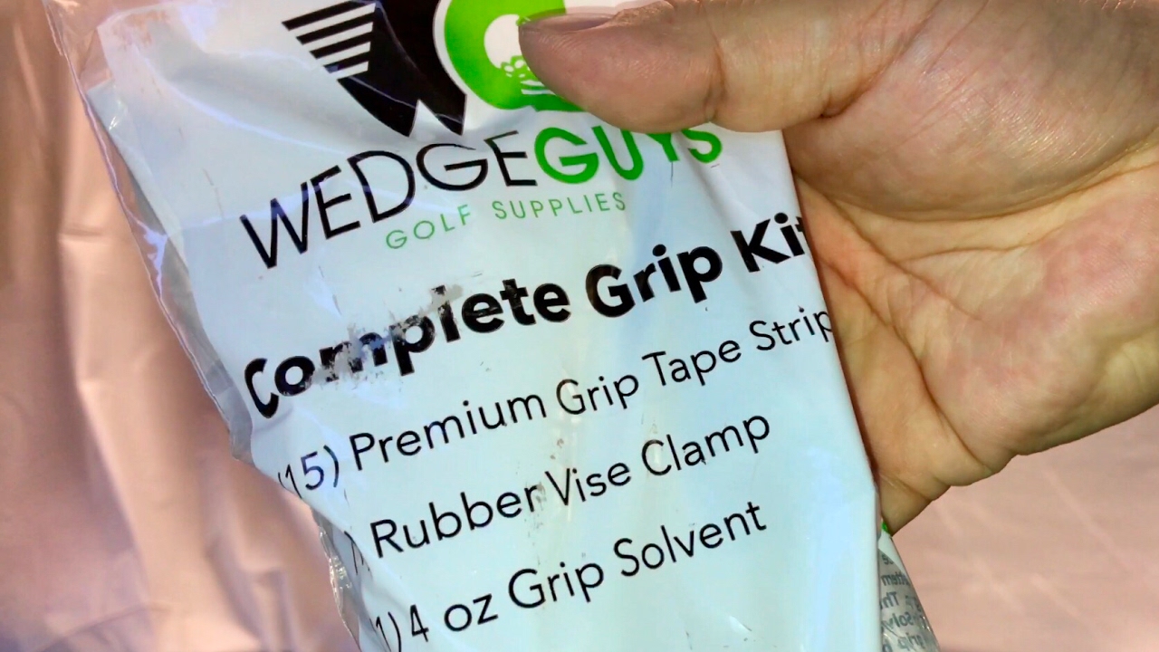 Complete Golf Grip Kit for Regripping Golf Clubs by Wedge Guys YouTube