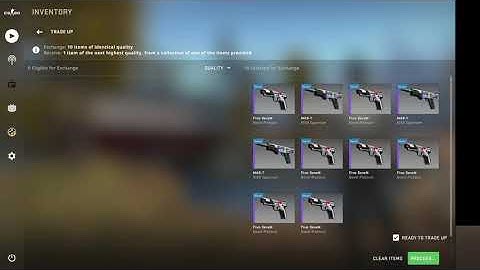 CSGO Trade Up - Operation Riptide (Classified)