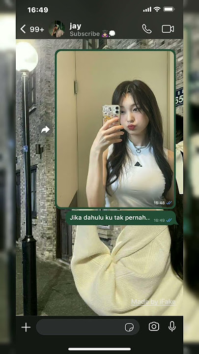 #pov : akhirnya ku menyerah (ib:@chae______miwa ) #ifake #fypviralシ #fakechat #harusberanda