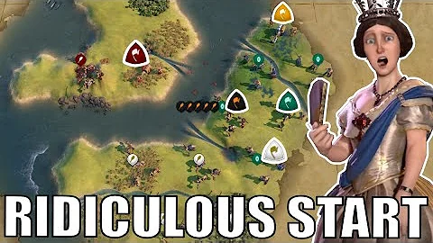 Civ 6 | One Of The Hardest TSL Starts Ive Tried  R...