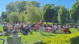 Mullingar Town Band Performing In The Town Park, Sunday May 24