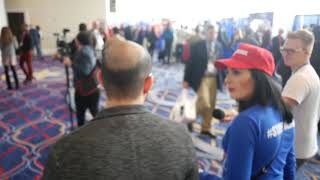 Oliver Darcy CONFRONTED at CPAC Ft. Laura Loomer
